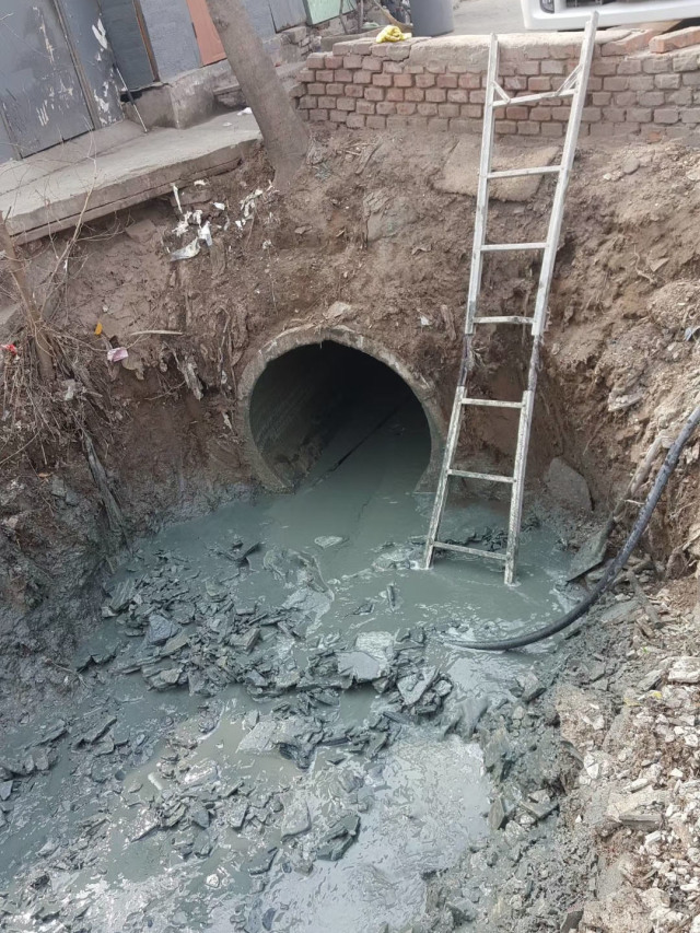 老街街道管道清洗