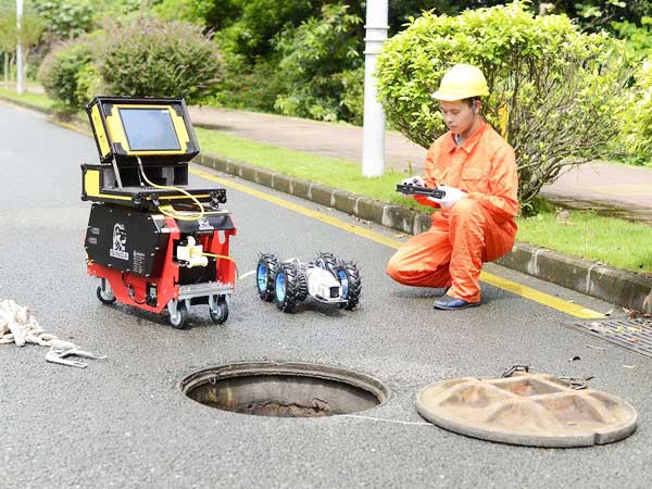 老街街道管道机器人检测