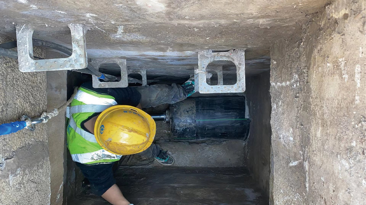 老街街道HDPE短管内衬法