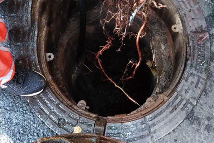 老街街道管道预处理